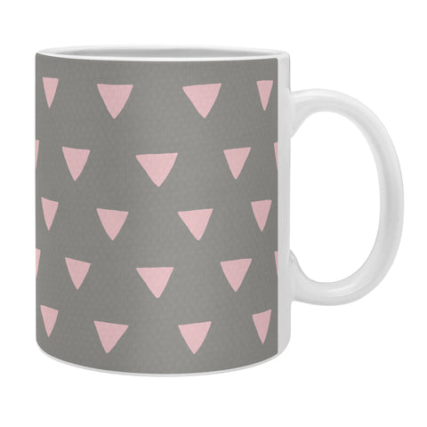 Bianca Green Geometric Confetti Pink Coffee Mug