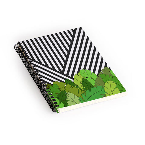 Bianca Green GREEN DIRECTION Spiral Notebook