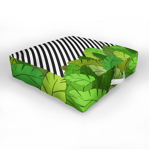 Bianca Green GREEN DIRECTION TAKE A RIGHT Outdoor Floor Cushion