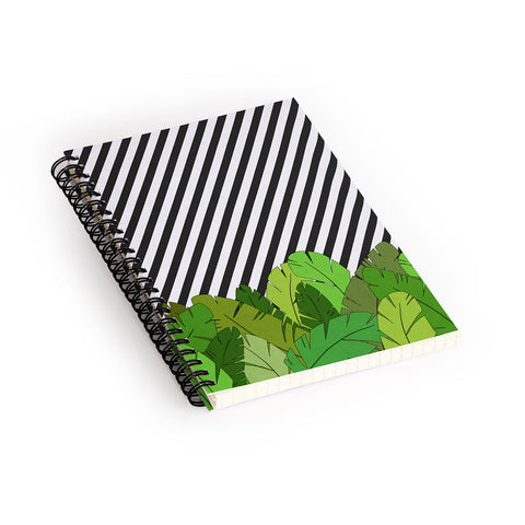 Bianca Green GREEN DIRECTION TAKE A RIGHT Spiral Notebook