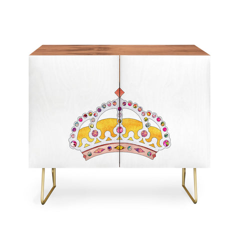 Bianca Green Her Daily Motivation Gold And Copper Credenza
