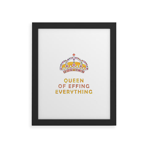Bianca Green Her Daily Motivation Gold And Copper Framed Art Print