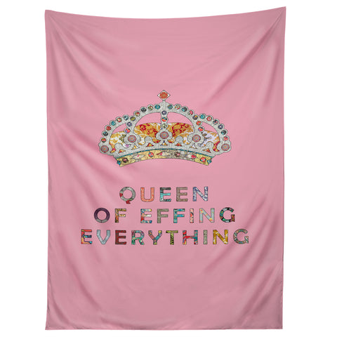 Bianca Green Her Daily Motivation Pink Tapestry