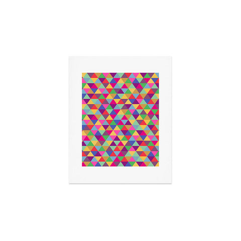 Bianca Green In Love With Triangles Art Print