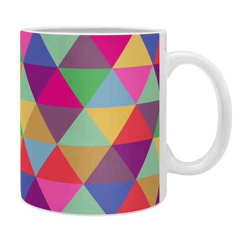 Bianca Green In Love With Triangles Coffee Mug
