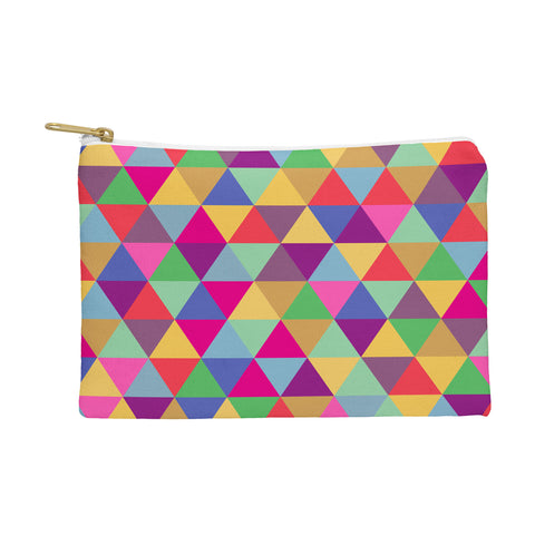 Bianca Green In Love With Triangles Pouch