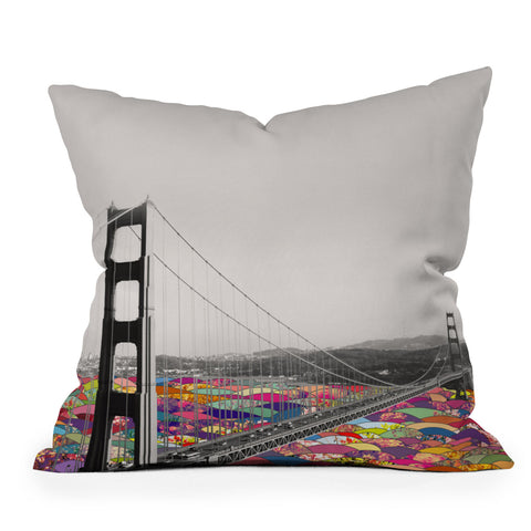 Bianca Green Its In The Water Throw Pillow