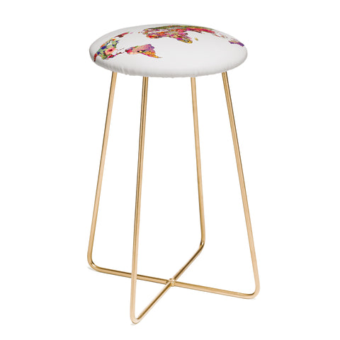 Bianca Green Its Your World Counter Stool