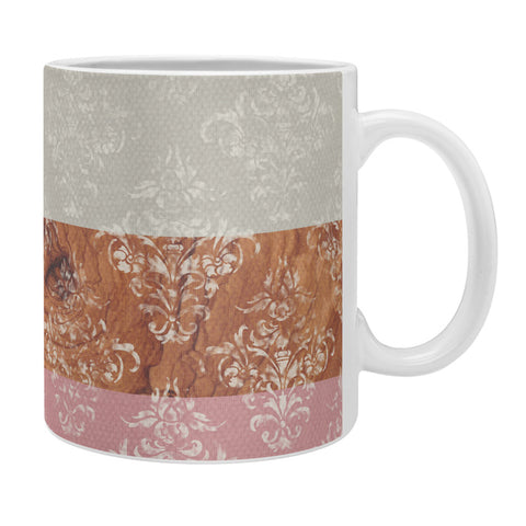 Bianca Green Layers Vintage Damask Coffee Mug