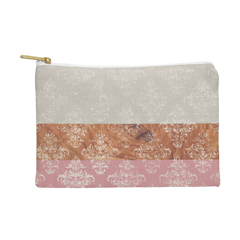Bianca Green Layers Vintage Damask Pouch