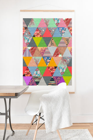 Bianca Green Lost In Pyramid Art Print And Hanger