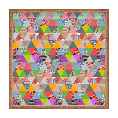 Bianca Green Lost In Pyramid Square Tray