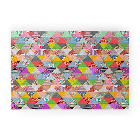 Bianca Green Lost In Pyramid Welcome Mat