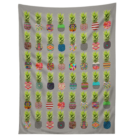 Bianca Green Pineapple Party Tapestry
