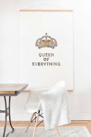 Bianca Green Queen Of Everything Art Print And Hanger