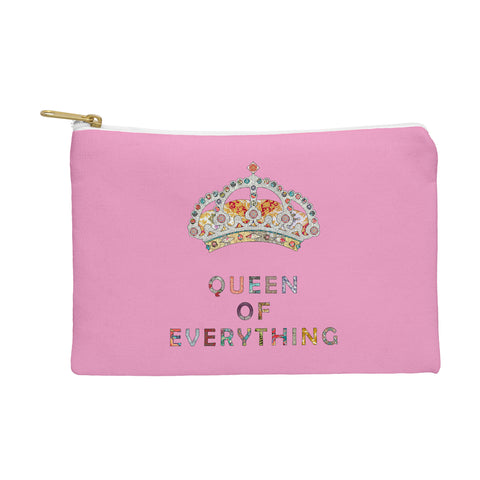 Bianca Green Queen Of Everything Pink Pouch