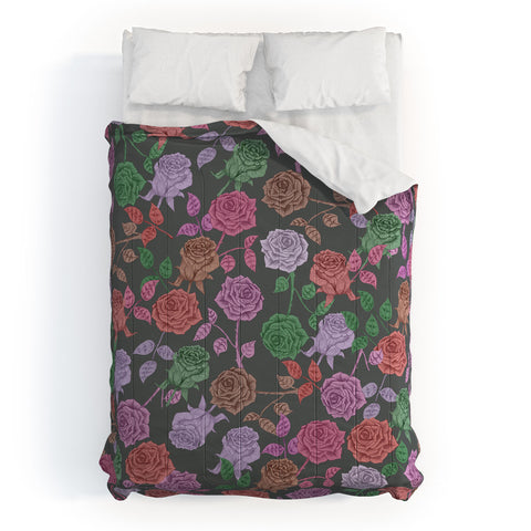 Bianca Green Roses Vintage Comforter