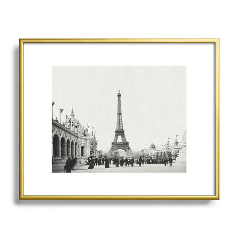 Bianca Green VINTAGE PARIS AROUND 1900 Metal Framed Art Print