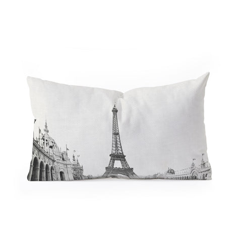 Bianca Green VINTAGE PARIS AROUND 1900 Oblong Throw Pillow
