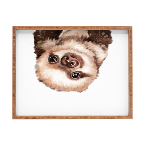 Big Nose Work Baby Sloth Rectangular Tray