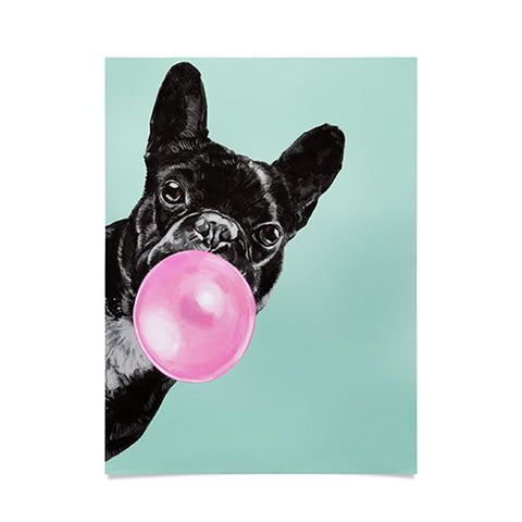Big Nose Work Bubblegum French Bulldog Poster