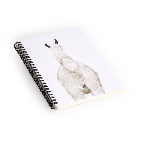 Big Nose Work Llama Butt Spiral Notebook