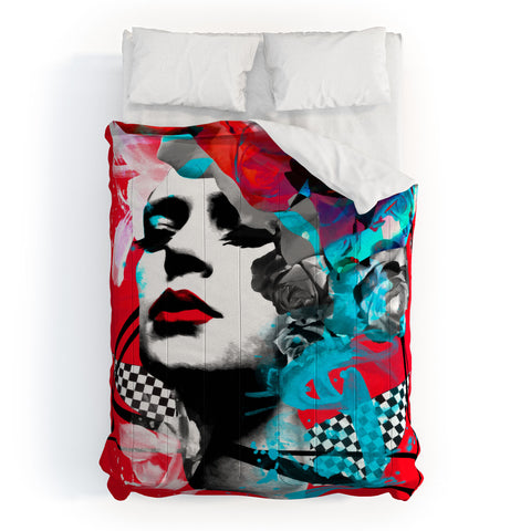Biljana Kroll Crimson Kiss Comforter