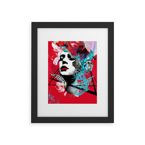 Biljana Kroll Crimson Kiss Framed Art Print