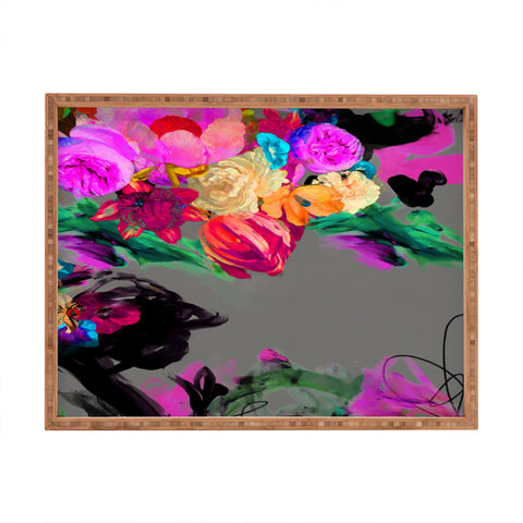Biljana Kroll Floral Storm Rectangular Tray