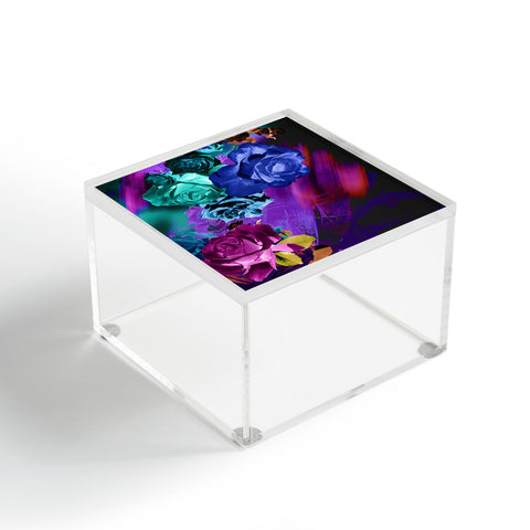 Biljana Kroll Moonlit Floral Acrylic Box