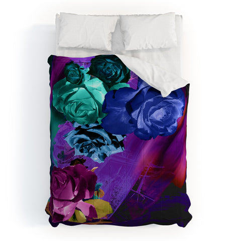 Biljana Kroll Moonlit Floral Comforter