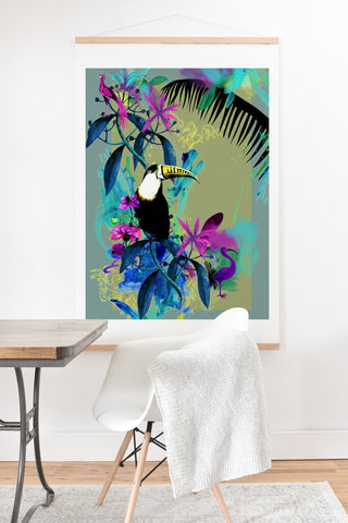 Biljana Kroll Rainforest Rhapsody Art Print And Hanger