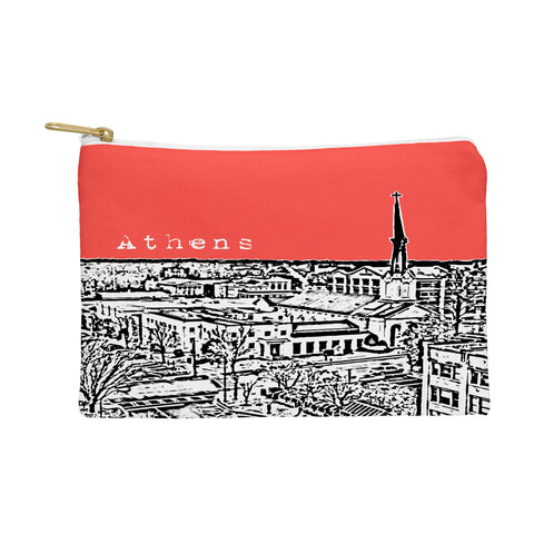 Bird Ave Athens Red Pouch