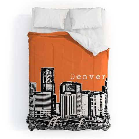 Bird Ave Denver Orange Comforter