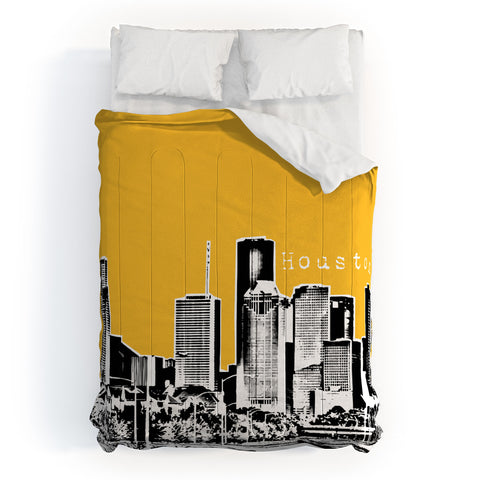 Bird Ave Houston Yellow Comforter