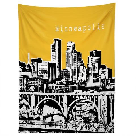 Bird Ave Minneapolis Yellow Tapestry