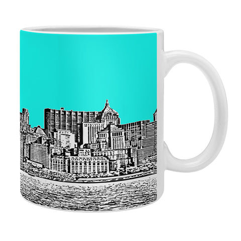 Bird Ave New York Aqua Coffee Mug