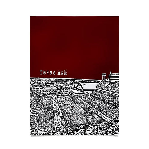 Bird Ave Texas A And M Maroon Poster