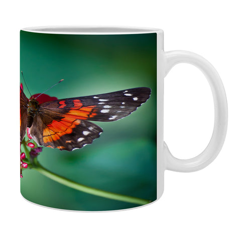 Bird Wanna Whistle Butterfly Coffee Mug