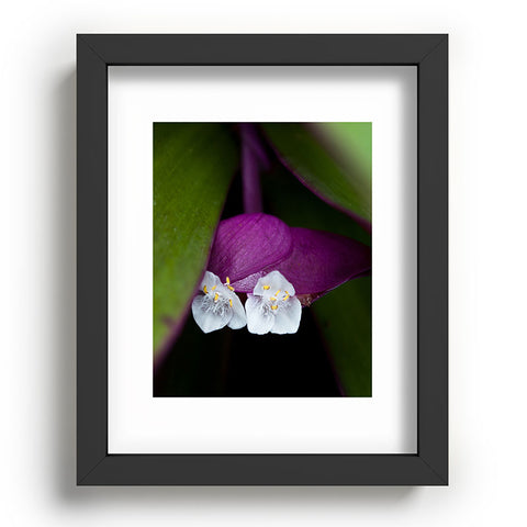 Bird Wanna Whistle Flower1 Recessed Framing Rectangle