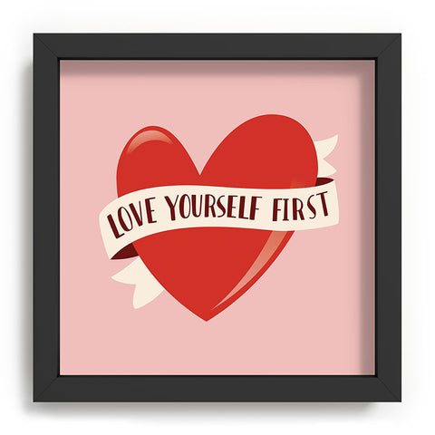 BlueLela Love Yourself First Recessed Framing Square