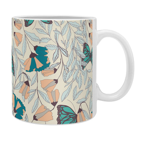 BlueLela Monarch garden 003 Coffee Mug