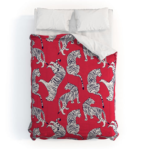 BlueLela Tiger Pattern 004 Comforter