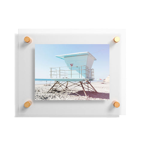 Bree Madden Beach Dayz Floating Acrylic Print