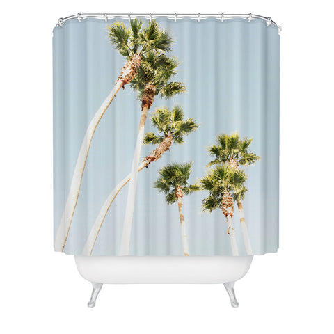 Bree Madden Beach Palms Shower Curtain