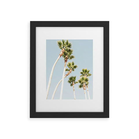 Bree Madden Beach Palms Framed Art Print
