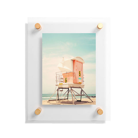 Bree Madden Beach Tower 5 Floating Acrylic Print