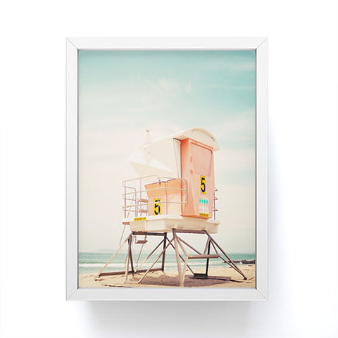 Bree Madden Beach Tower 5 Framed Mini Art Print