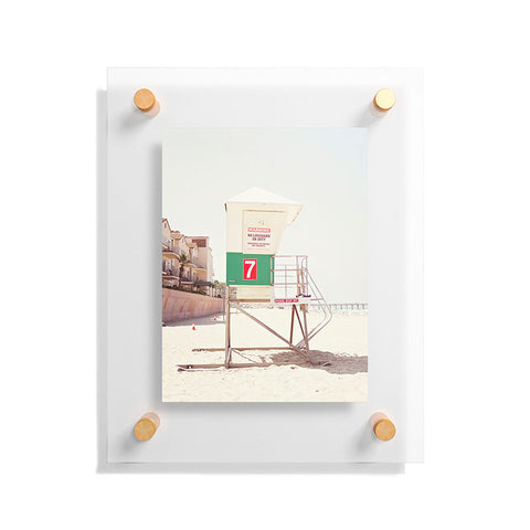 Bree Madden Beach Tower 7 Floating Acrylic Print