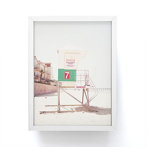 Bree Madden Beach Tower 7 Framed Mini Art Print